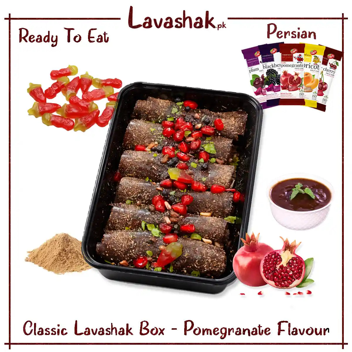 Persian Lavashak Roll