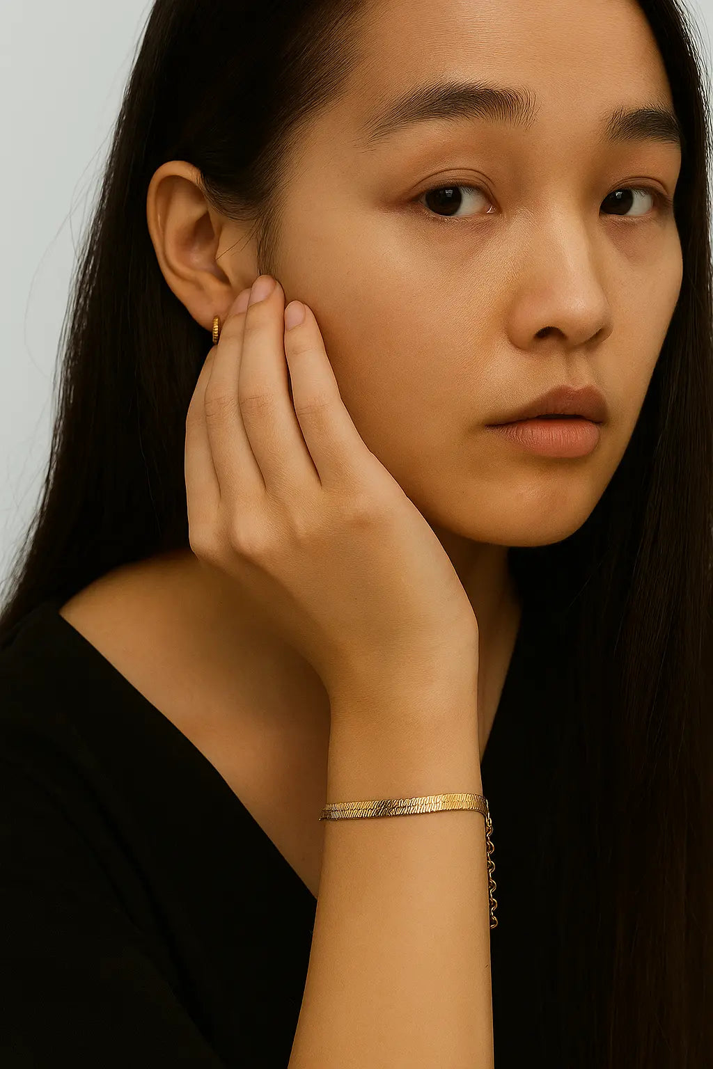 Gold Snake Chain Bracelet