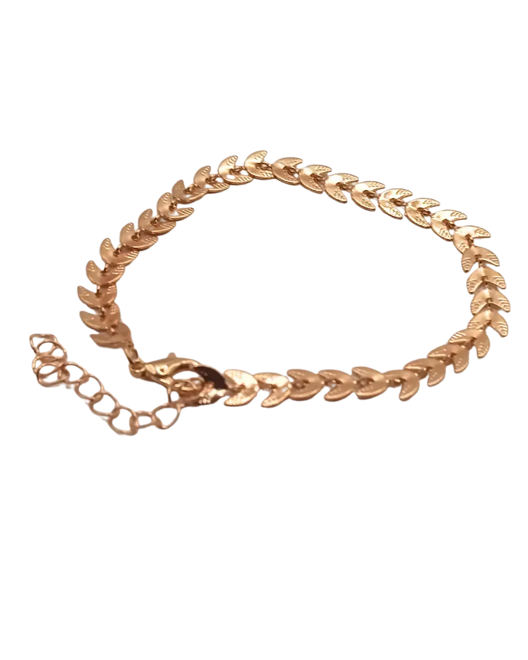 Leaf Charm Bracelet